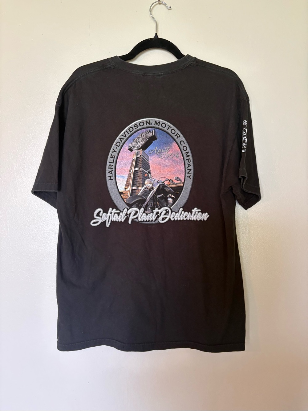 Harley-Davidson Black Short Sleeve Pocket T-Shirt